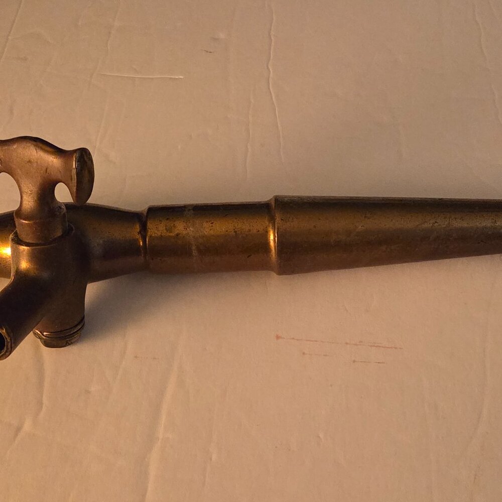 Heavy Brass Wine Beer Whiskey Barrel Keg Spigot Tap Spout Faucet 12"